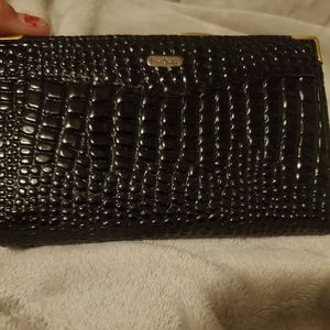 Pierre Cardin leather corc embossed 70s vintage wallet